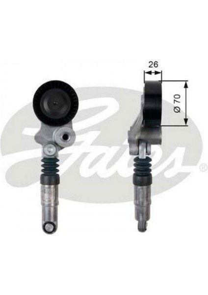 Kayis Gergi Rulmani Mercedes Sprinter B906 B907 B910 Kutuklu Dpmah
