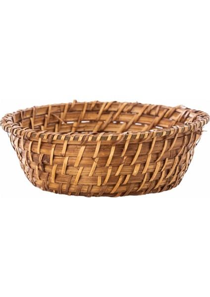 Elite Casa Linda Bambu Rattan Yuvarlak Ekmeklik 19 cm 1 Adet