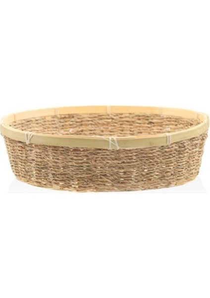 Elite SPT0063 Hasır Oval Sepet 30X22X8 cm 1 Adet
