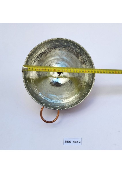Elite Bakır El Dövmesi Hamur Kek Çırpma Kabı Içi Kalaylı Dışı Kırmızı Bakır Çap=23 cm BEG_4612 1 Adet
