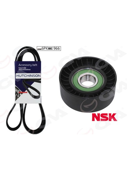 Alternatör Gergi Kiti Kütüksüz P107-C1-AYGO 1.4hdi 05 P301-P308-CMAX Ii 1.6 Hdi K016PK965 Dpmah