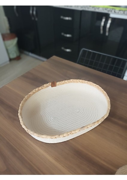 Elite Ekmek Sepeti Jüt Kordon Ip Ekmek Sepeti Çok Amaçlı Sepet 1 Adet fiyatları