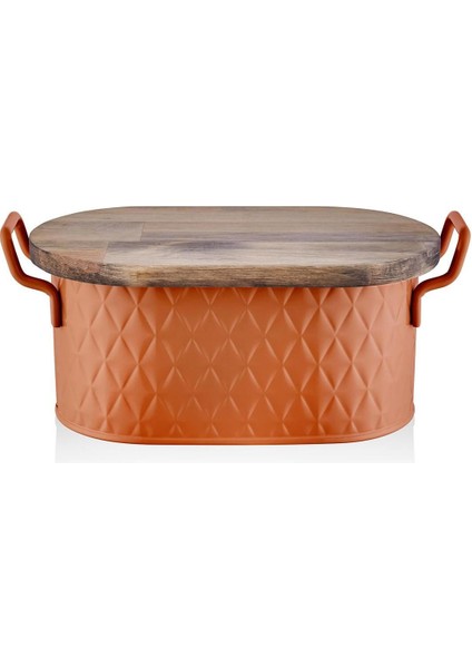 Elite Prizma Ekmek Saklama Kabı Terracota 40X22X18 cm 1 Adet