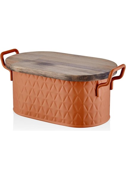 Elite Prizma Ekmek Saklama Kabı Terracota 40X22X18 cm 1 Adet fiyatları
