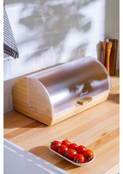 Elite Sirius Bambu Ekmek Saklama Kutusu - 39*25*19 cm 1 Adet