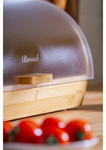 Elite Sirius Bambu Ekmek Saklama Kutusu - 39*25*19 cm 1 Adet modelleri