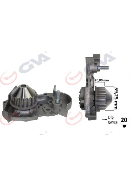 Devirdaim Kangoo 97 Clio Ii 98-05 Megane 96 E7J Rn-Rt-Rxe 1.4 PA633 Dpmah