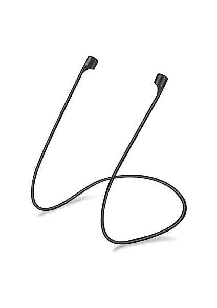 Apple Airpods Pro Için Manyetik Mıknatıslı Kulaklık Ipi Siyah [airpods Pro ile Uyumlu Kılıf - Siyah]