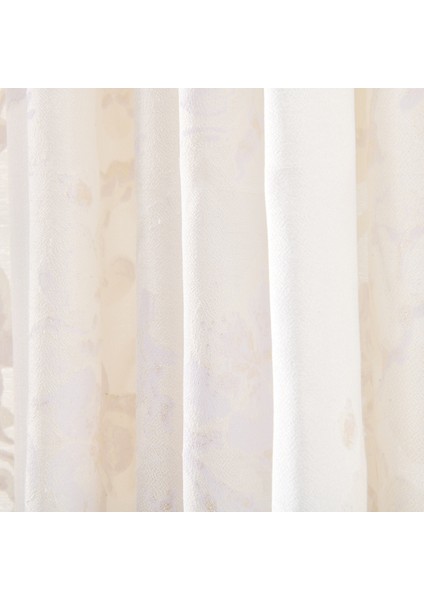 Soft Aluç Tül Perde - Beyaz - 300X270 cm fiyatları