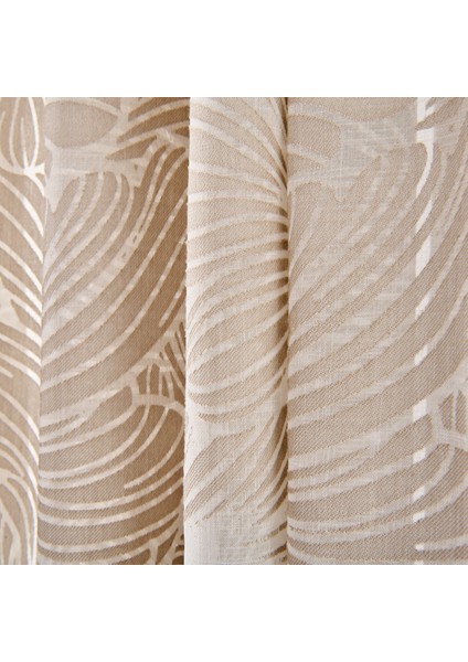 Soft Awya Tül Perde - Gri - 300X270 cm