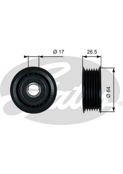 Kayis Gergi Rulmani Mercedes W203 CL203 W204 W211 W212 W221 R171 Kanalli Dpmah