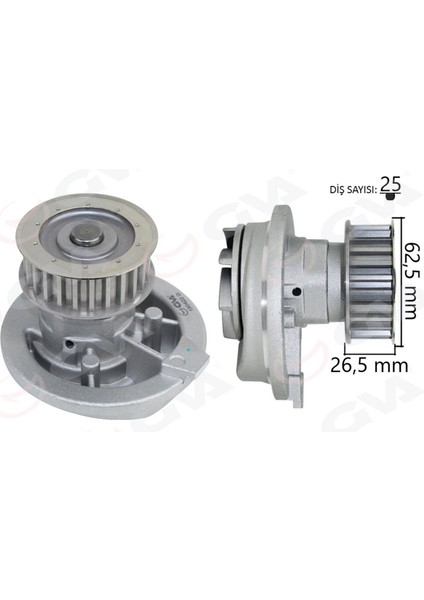 Devirdaim Astra F-Vectra A-Omega A 1.8-2.0 95-98 -Frontera Dpmah