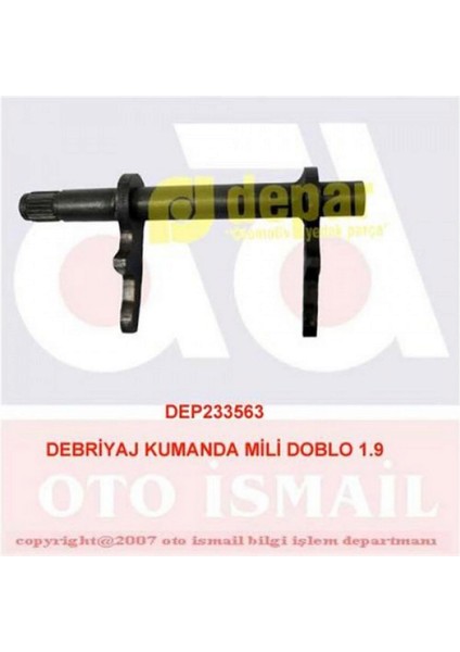 Debriyaj Çatali Palio-Albea-Doblo-Fiorino-Linea-Grande Punto-Punto Evo-Marea-Bravo 1.3dmtj Dpmah