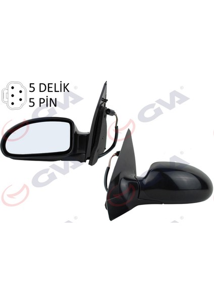 Diş Dikiz Aynasi Sol Focus 98 Elektrikli Isitmali Konveks 5 Fiş VM-319EHL Dpmah