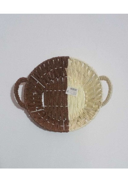 Elite Hasır Ekmek Sepeti 26 cm Yuvarlak 1 Adet