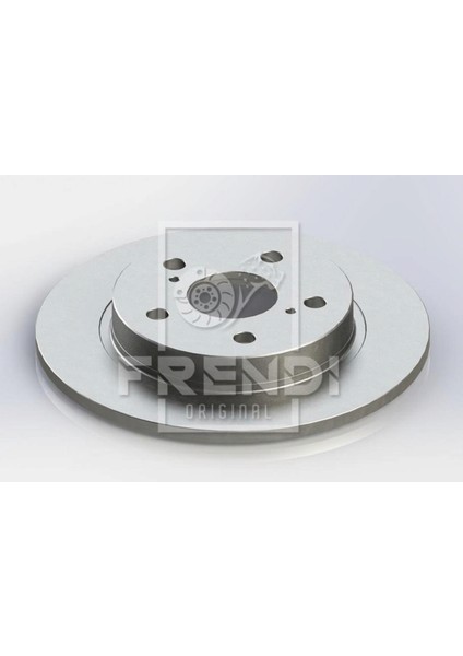 Arka Fren Aynasi Auris-Corolla- 1.4/1.6VVTI - 1.4/2.0 D4D 07- 270X10X5DL Dolu Dpmah