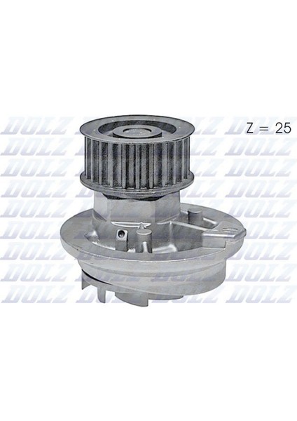Devirdaim Astra F-G-Vectra A-B-Omega B-Kadett E-Calibra A 1.8i 16V-1.7D-2.0I 16V 1334041 Dpmah