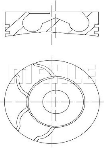Motor Piston Segman 1.00 -0.20MM Kisa Clio-Kng 1.5 Dci K9K 77.00MM 26 Pim Dpmah