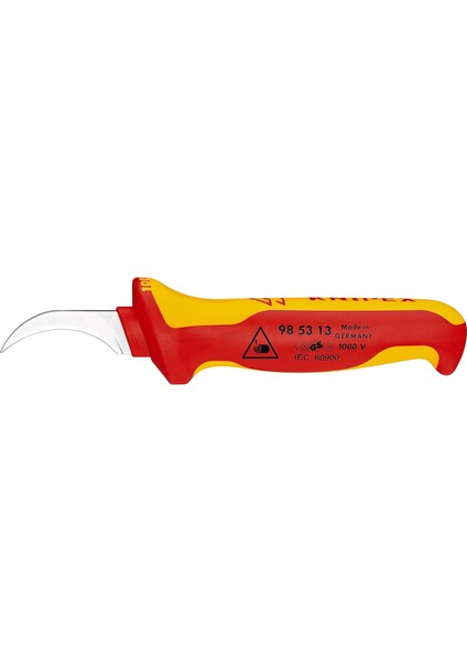 - Sıyırma Bıçağı Yalıtkan Çok Bileşenli Sap, Vde-Testli 190 mm 98 53 13