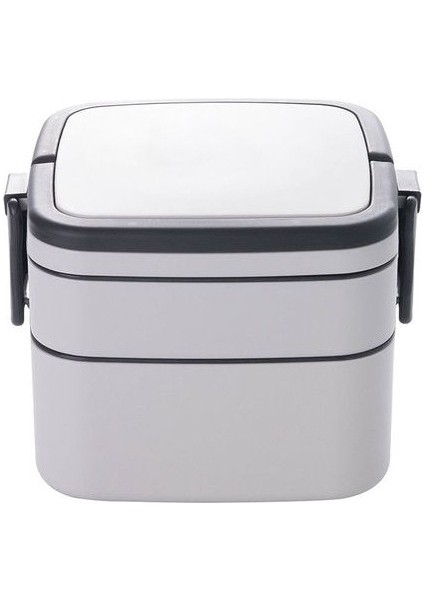 1100ML Taşınabilir 2 Katmanlı Öğle Yemeği Kutusu Mikrodalga (Yurt Dışından)