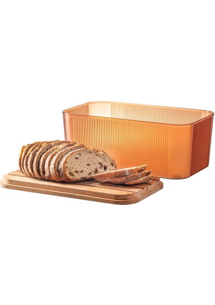 Elite Dove Ekmek Kutusu Striped Amber 1 Adet