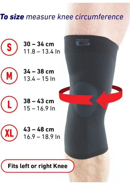 Neo-g Hava Akışı Diz Desteği Large Beden L, Standart Yön