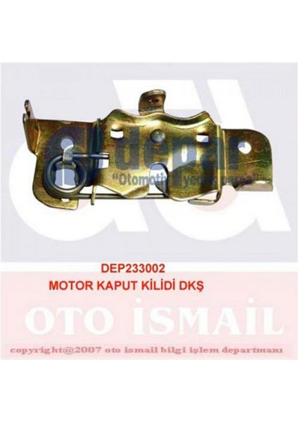 Motor Kaput Kilidi Dkş Dpmah