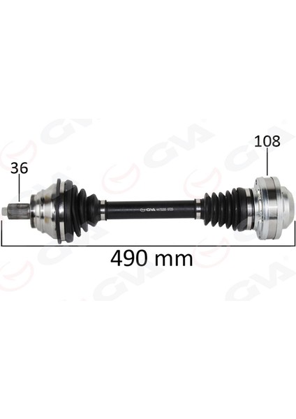 Komple Aks Ön Sol Golf5-Jetta-Caddy-Passat 1.9 Tdi-2.0 Tdi 04- Bkp-Bkd-Bls-Bkc-Bxe 1.9 Tdi-2.0 Tdi Dpmah