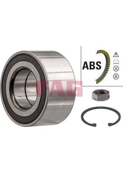 Ön Teker Rulmani Opel Corsa F-Corsa E 19 Peugeot 208-2008 19 Citroen C4 20 Ds3 19 40.3X78X38 Dpmah