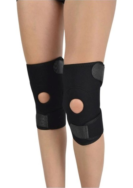 Neopren diz korsesi, menisküs desteği, çapraz bağ koruyucu, çift paket, standart beden