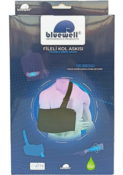 Lüks Fileli Medikal Kol Askısı XL Beden Standart Yön, TR Menşei indirimleri