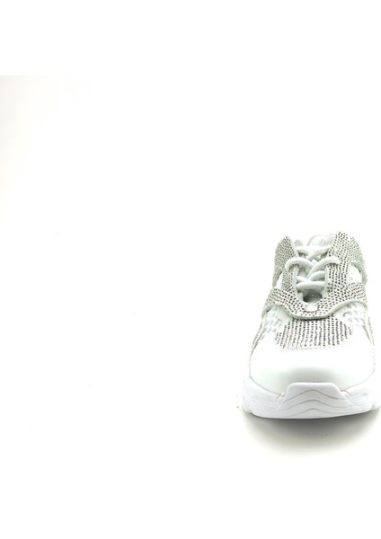 Deri Ortopedik Kadın Sneaker Ayakkabı Taşlı ET3242 modelleri
