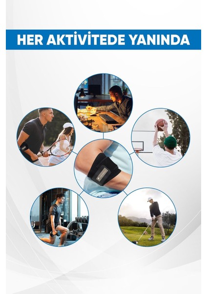 Dirsek Bandı, Epikondilit ve Tendinit Destek, Standart Beden, Golf ve Tenis için uygun indirimleri