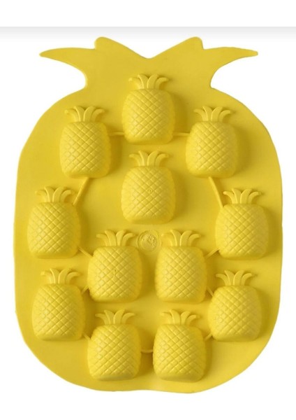 Elite Pratik Ananas Şeklinde Buz Kalıbı | Silikon Ananas Şeklinde Buz Kalıbı 1 Adet fiyatları