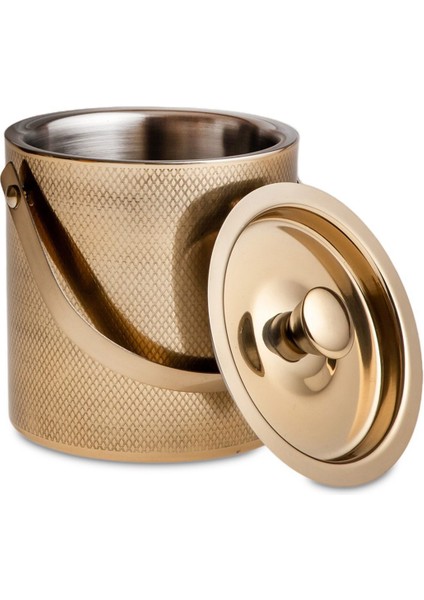 Elite Capella Double Wall Gold Buz Kovası 15 cm 1 Adet fiyatları