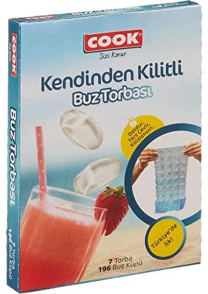 Elite Buz Torbası Kendinden Kilitli 7 Adet 1 Adet modelleri