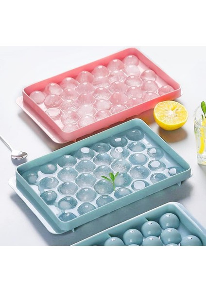 Elite Mini Buz Küpü Kalıbı, 33 Bölmeli, Kokteyl, Viski, Çay, Kahve 1 Adet