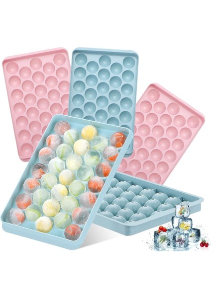 Elite Mini Buz Küpü Kalıbı, 33 Bölmeli, Kokteyl, Viski, Çay, Kahve 1 Adet