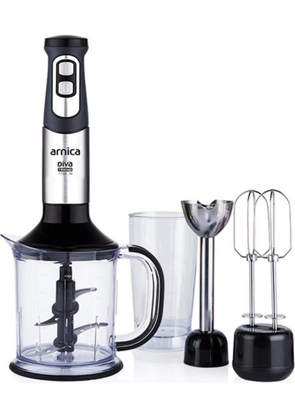 Diva Trend Gümüş 1200 W Blender Seti