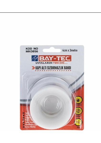 Kapı Altı Sızdırmazlık Bandı 40 mm x 3 mt