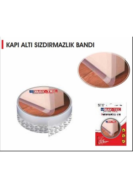 Kapı Altı Sızdırmazlık Bandı 40 mm x 3 mt
