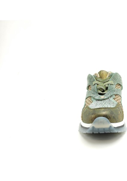 Deri Ortopedik Kadın Sneaker Ayakkabı Taşlı ET3242 modelleri