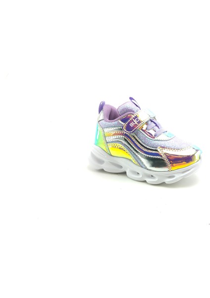 Çocuk Işıklı Hologram Spor Ayakkabı 4430