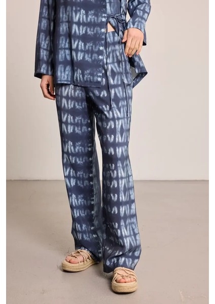 Kelebek Koleksiyonu Batik Pantolon - Mavi fiyatları