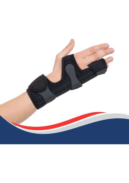 Yüksek Kaliteli Sağ El Boksör Parmak ve Yüzük Ateli, Standart Beden