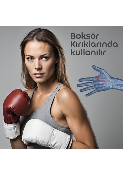 Yüksek Kaliteli Sağ El Boksör Parmak ve Yüzük Ateli, Standart Beden fırsatları