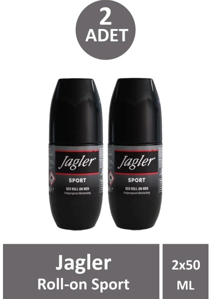 Sport Erkek Roll-On 50 ml 2 Adet