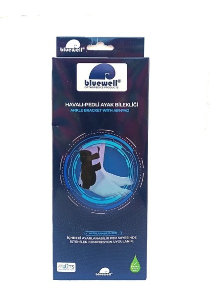 Pedli ayak bilekliği, standart beden, TR üretimi, rahat ve şık tasarım