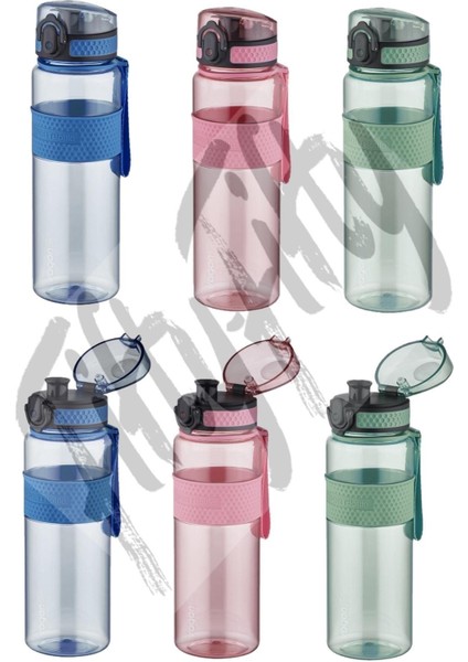 620 ml Silikon Kaydırmaz Gövde Rahat Içim -Pipetsiz- Kilitli Kapak Su Matarası modelleri