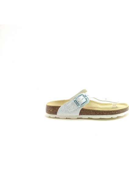 Ortopedik Çocuk Terlik Parmak Arası F 000117-9000 - Gümüş